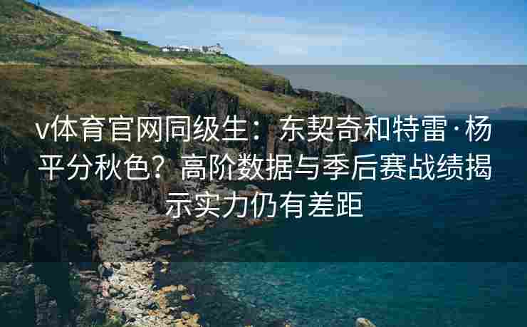 v体育官网同级生：东契奇和特雷·杨平分秋色？高阶数据与季后赛战绩揭示实力仍有差距