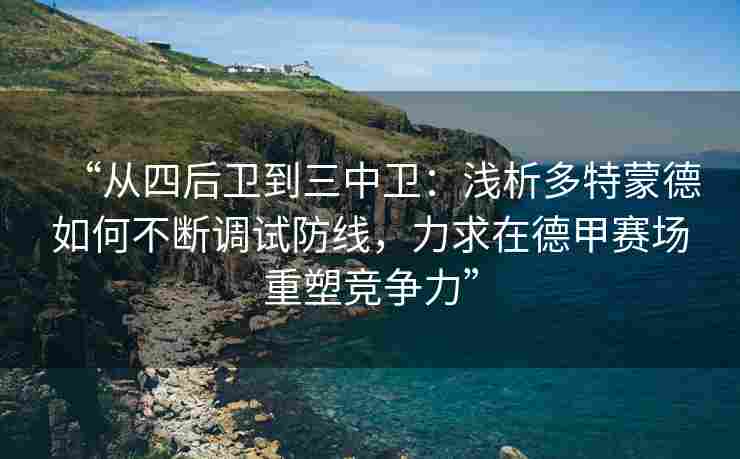 “从四后卫到三中卫：浅析多特蒙德如何不断调试防线，力求在德甲赛场重塑竞争力”