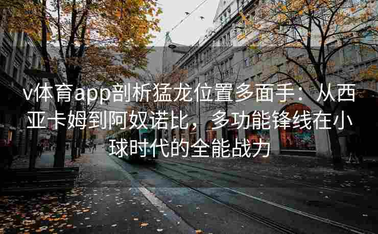 v体育app剖析猛龙位置多面手：从西亚卡姆到阿奴诺比，多功能锋线在小球时代的全能战力